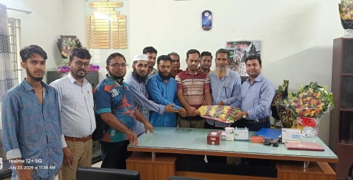 ফরিদপুরের ভাঙ্গায় নবযোগদানকৃত টিএইচ আই'র সাথে চিকিৎসক সমিতির সৌজন্য সাক্ষাৎ