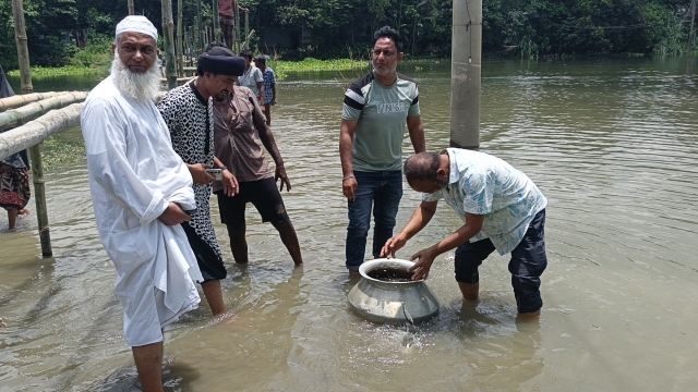 এতিম শিক্ষার্থীদের কল্যাণে ‘আত-তাকওয়া ফিশারিজ’-এর ৫ম বার্ষিক মাছ অবমুক্ত কর্মসূচি