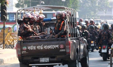 হবিগঞ্জে ৩ প্লাটুন বিজিবি মোতায়েন, জোরদার নিরাপত্তা