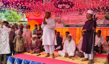 কালাই পৌরসভার মেয়র নির্বাচনে আনুষ্ঠানিকভাবে মাঠে নামলেন আনিছুর রহমান