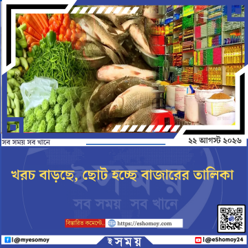 খরচ বাড়ছে, ছোট হচ্ছে বাজারের তালিকা