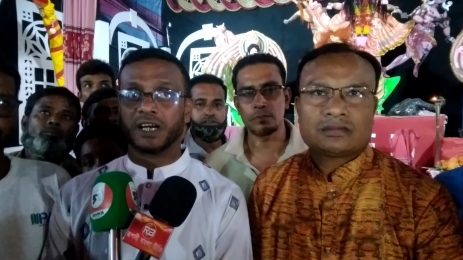 বড়তারায় ধর্মীয় সম্প্রীতি ও উন্নয়নের বার্তা নিয়ে নুরুল ইসলামের মোটরসাইকেল শো ডাউন ও পূজা মন্ডপ পরিদর্শন